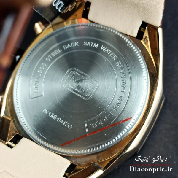 ساعت مچی مردانه اورجینال موتور ژاپنی برند مینی فوکوس سه موتور مدل Mf0417G.07 بند چرم - تصویر 6