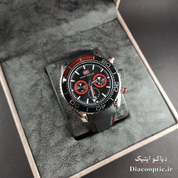 ساعت مچی مردانه اورجینال موتور ژاپن برند مینی فوکوس سه موتور مدل Mf0426G.03 بند چرم - تصویر 13