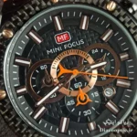 ساعت مچی مردانه اورجینال موتور ژاپنی برند مینی فوکوس سه موتور مدل Mf0468G.02 بند رابر - تصویر 11
