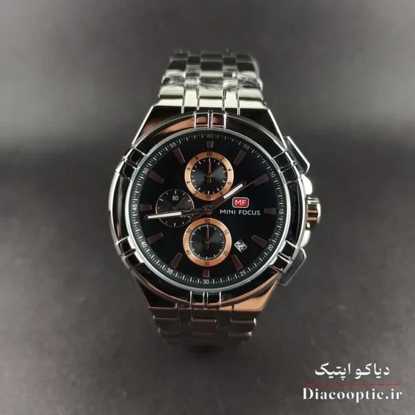 ساعت مچی مردانه اورجینال موتور ژاپنی برند مینی فوکوس سه موتور مدل Mf0471G.01 - تصویر 2