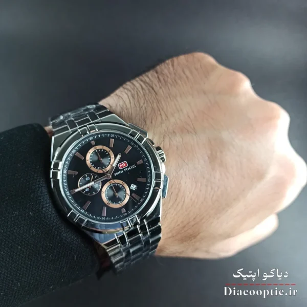 ساعت مچی مردانه اورجینال موتور ژاپنی برند مینی فوکوس سه موتور مدل Mf0471G.01 - تصویر 7
