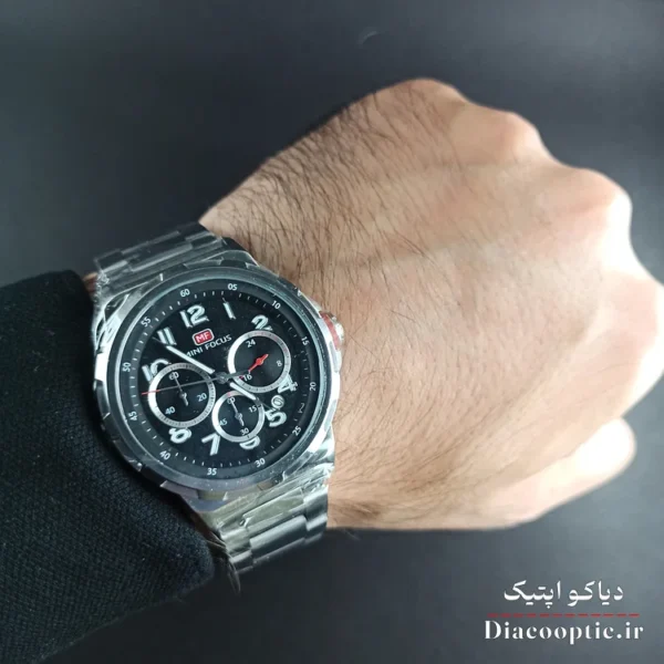 ساعت مچی مردانه اورجینال موتور ژاپنی برند مینی فوکوس سه موتور مدل Mf0492G.03 - تصویر 6