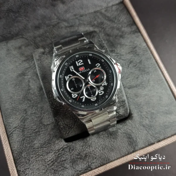 ساعت مچی مردانه اورجینال موتور ژاپنی برند مینی فوکوس سه موتور مدل Mf0492G.03 - تصویر 9