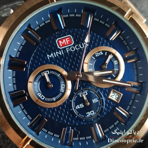 ساعت مچی مردانه اورجینال موتور ژاپنی برند مینی فوکوس سه موتور مدل Mf0495G.05 - تصویر 11