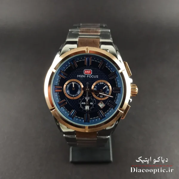 ساعت مچی مردانه اورجینال موتور ژاپنی برند مینی فوکوس سه موتور مدل Mf0495G.05 - تصویر 2