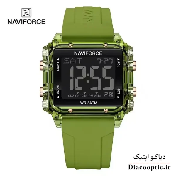 ساعت مچی زنانه دیجیتالی برند نیوی فورس مدل DO-NAVIFORCE 7101 - تصویر 2