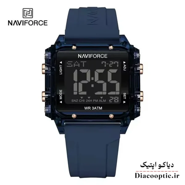 ساعت مچی زنانه دیجیتالی برند نیوی فورس مدل DO-NAVIFORCE 7101 - تصویر 3