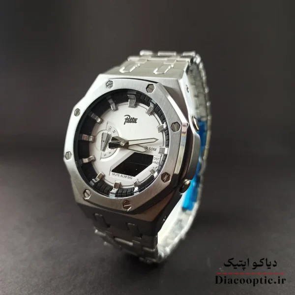 ساعت مچی مردانه برند Pate دو زمانه جهان نما مدل DO1104 - تصویر 10