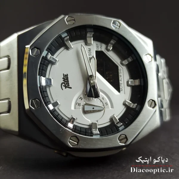 ساعت مچی مردانه برند Pate دو زمانه جهان نما مدل DO1104 - تصویر 3