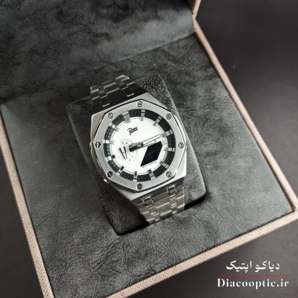 ساعت مچی مردانه برند Pate دو زمانه جهان نما مدل DO1104 - تصویر 9