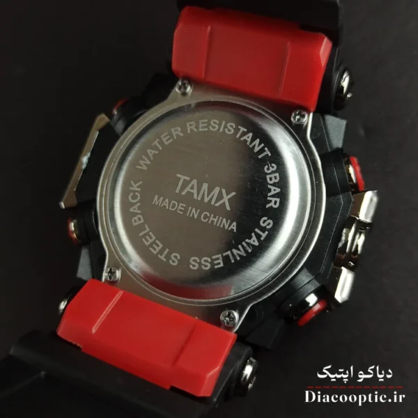 ساعت مچی پسرانه دیجیتالی برند تامکس مدل Tam1257 بند رابر - تصویر 7