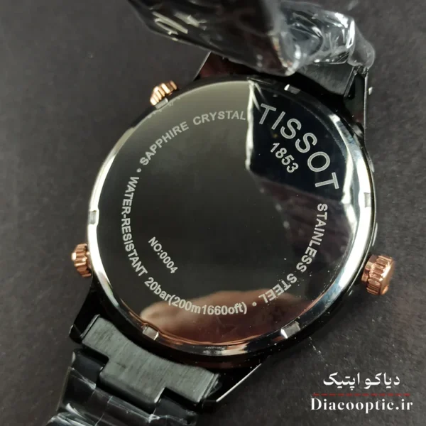 ساعت مچی مردانه برند تیسوت سه موتور مدل Tis1146 استیل - تصویر 7