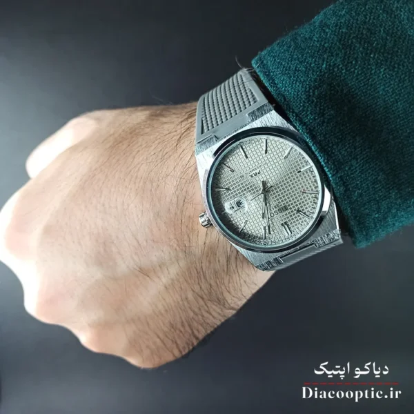 ساعت مچی مردانه برند تیسوت مدل Tis1241 بند رابر - تصویر 11