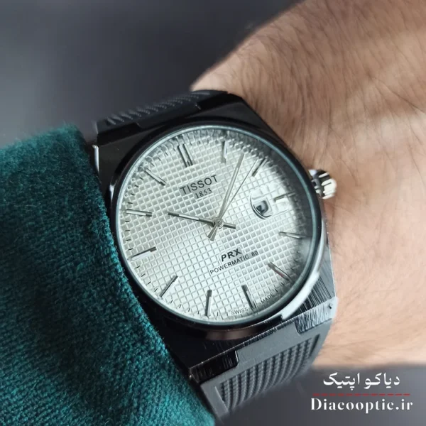 ساعت مچی مردانه برند تیسوت مدل Tis1241 بند رابر - تصویر 16