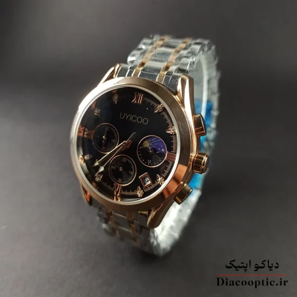 ساعت مچی مردانه برند Unicoo سه موتور مدل DO1169 استیل - تصویر 10