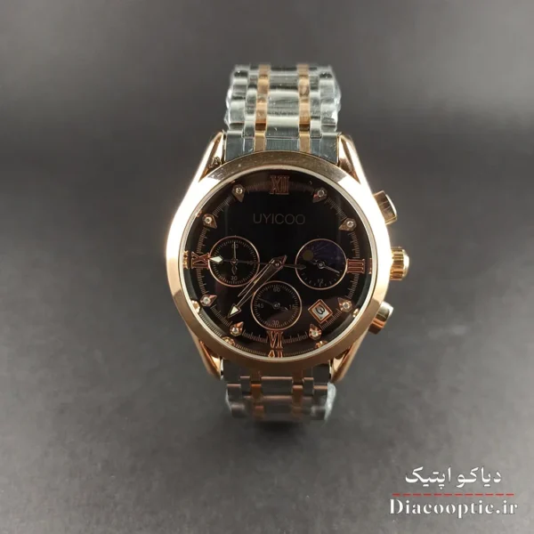 ساعت مچی مردانه برند Unicoo سه موتور مدل DO1169 استیل - تصویر 2