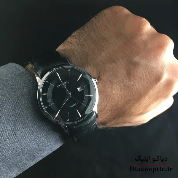 ساعت مچی مردانه موتور ژاپن برند سیتیزن مدل Do1277 چرمی - تصویر 7