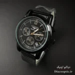 ساعت مچی مردانه برند Longines سه موتور مدل DO1157 حصیری - تصویر 2