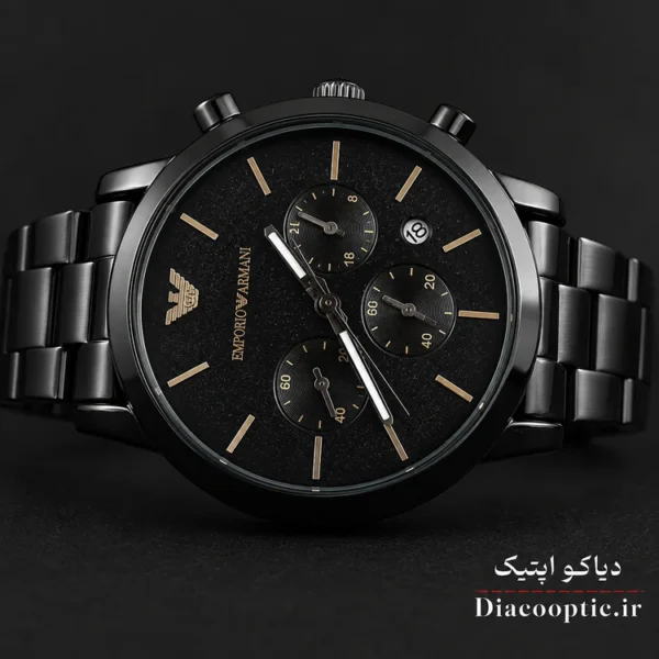 ساعت مچی مردانه برند امپریو آرمانی سه موتور مدل DO1158 - تصویر 4