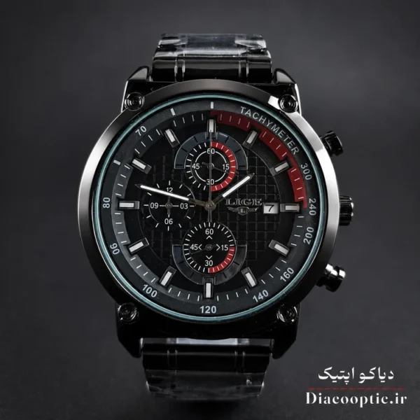ساعت مچی مردانه برند Lige سه موتور مدل DO1159 - تصویر 2