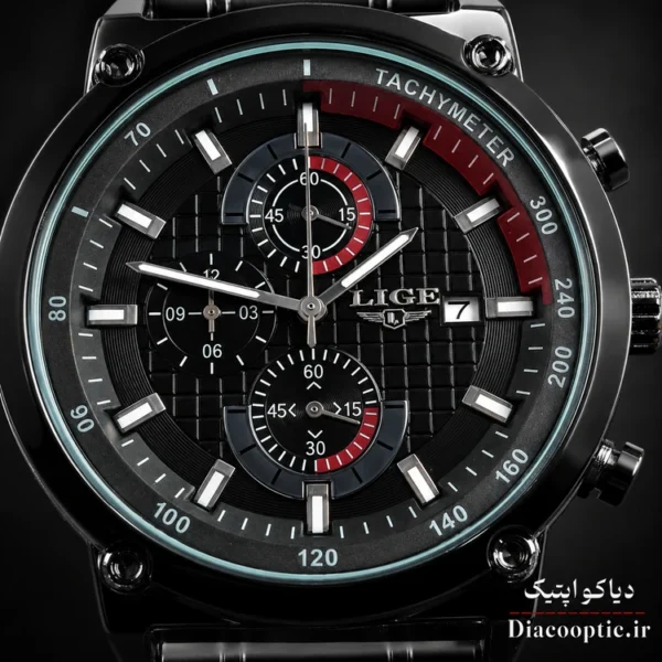 ساعت مچی مردانه برند Lige سه موتور مدل DO1159 - تصویر 8