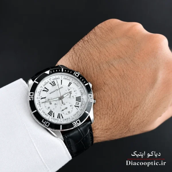 ساعت مچی مردانه برند مونت بلانک سه موتور مدل DO1155 - تصویر 6