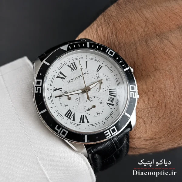 ساعت مچی مردانه برند مونت بلانک سه موتور مدل DO1155 - تصویر 5