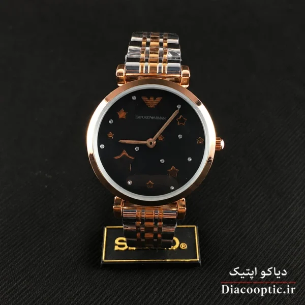 ساعت مچی زنانه برند امپریو آرمانی مدل Do1302 استیل - تصویر 2