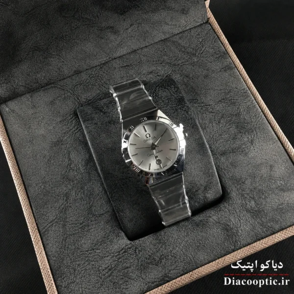 ساعت مچی زنانه برند امگا کانسلیشن مدل Do1303 استیل - تصویر 8
