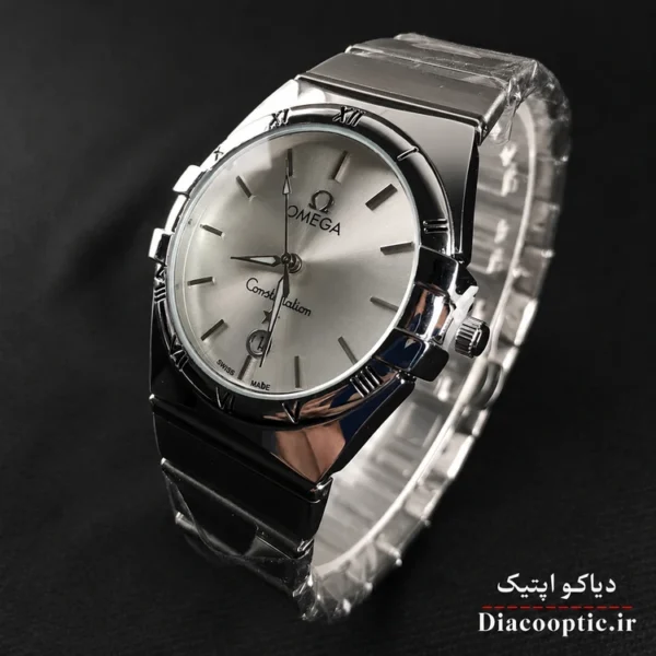 ساعت مچی مردانه برند امگا کانسلیشن مدل Do1304 استیل - تصویر 3