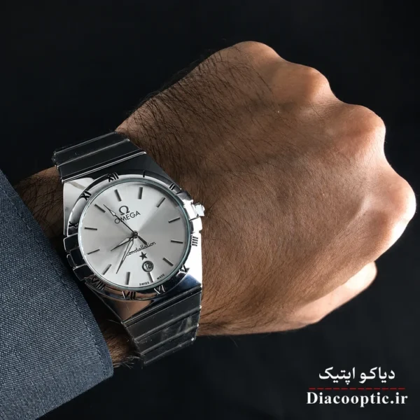 ساعت مچی مردانه برند امگا کانسلیشن مدل Do1304 استیل - تصویر 8