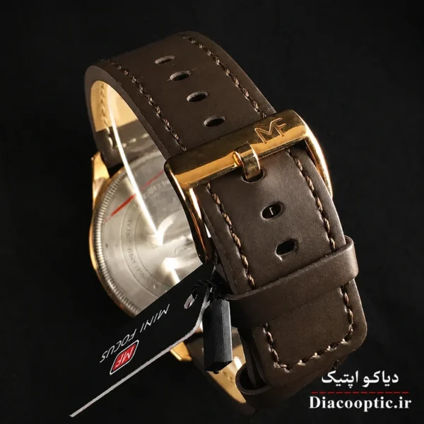 ساعت مچی اورجینال مردانه موتور ژاپن برند مینی فوکس سه موتور مدل Mf0010G.03 چرمی - تصویر 5