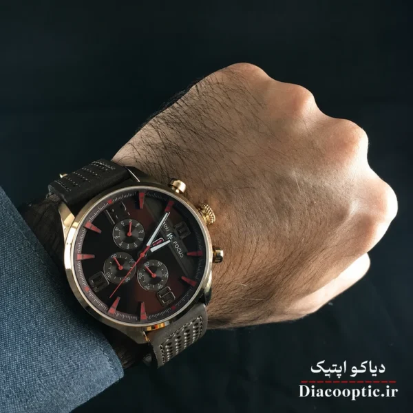 ساعت مچی اورجینال مردانه موتور ژاپن برند مینی فوکس سه موتور مدل Mf0010G.03 چرمی - تصویر 10