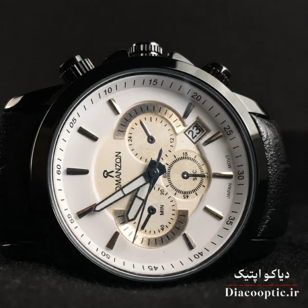 ساعت مچی زنانه موتور ژاپن برند رمانسون مدل Do1293 چرمی - تصویر 4
