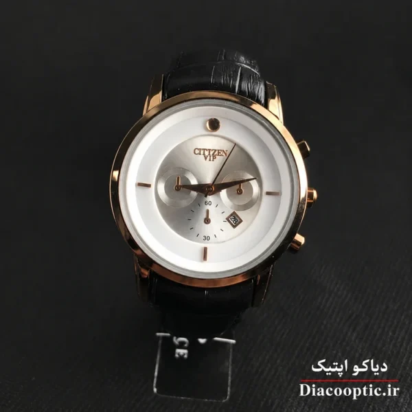ساعت مچی زنانه موتور ژاپن برند سیتیزن مدل Do1294 چرمی - تصویر 2
