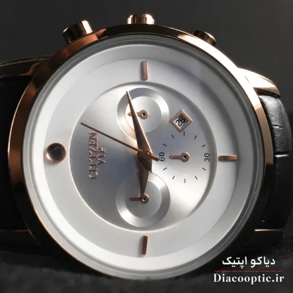 ساعت مچی زنانه موتور ژاپن برند سیتیزن مدل Do1294 چرمی - تصویر 5