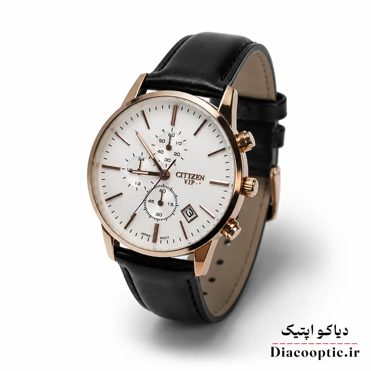 do1296-1.webp ساعت مچی زنانه موتور ژاپن برند سیتیزن مدل Do1296 چرمی - تصویر 1