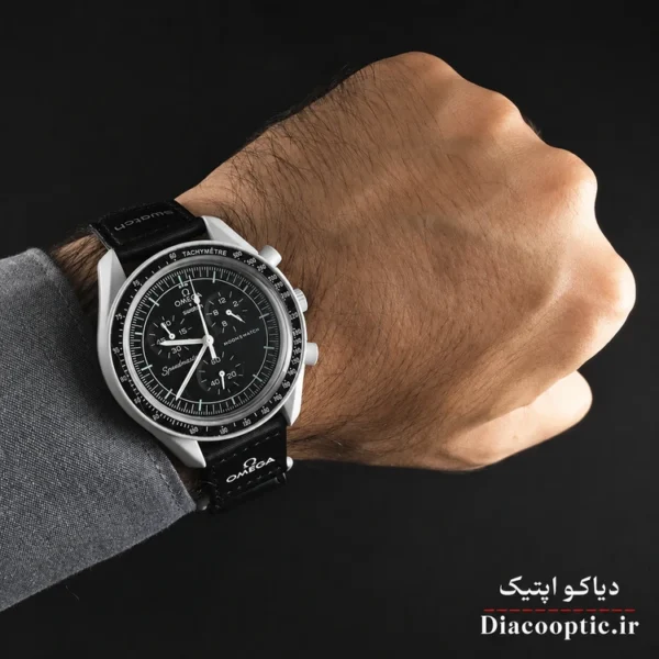 ساعت مچی مردانه برند امگا سواچ سه موتور مدل Do1299 برزنتی - تصویر 4