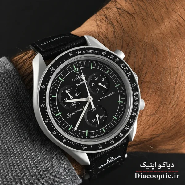 ساعت مچی مردانه برند امگا سواچ سه موتور مدل Do1299 برزنتی - تصویر 6