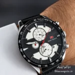 ساعت مچی مردانه اورجینال موتور ژاپن برند مینی فوکوس سه موتور مدل Mf0002G.03 بند چرم - تصویر 9