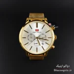 ساعت مچی مردانه اورجینال موتور ژاپن برند مینی فوکوس سه موتور مدل Mf0023G.05 بند حصیری - تصویر 2