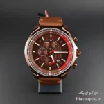 ساعت مچی مردانه اورجینال موتور ژاپن برند مینی فوکوس سه موتور مدل Mf0080G.01 بند چرم - تصویر 2