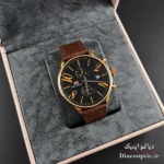 ساعت مچی مردانه اورجینال موتور ژاپن برند مینی فوکوس سه موتور مدل Mf0135G.02 بند چرم - تصویر 10