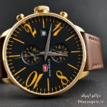 ساعت مچی مردانه اورجینال موتور ژاپن برند مینی فوکوس سه موتور مدل Mf0135G.02 بند چرم - تصویر 4