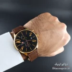 ساعت مچی مردانه اورجینال موتور ژاپن برند مینی فوکوس سه موتور مدل Mf0135G.02 بند چرم - تصویر 8