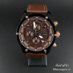 ساعت مچی مردانه اورجینال موتور ژاپن برند مینی فوکوس سه موتور مدل Mf0161G.03 بند چرم - تصویر 2