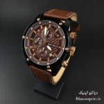ساعت مچی مردانه اورجینال موتور ژاپن برند مینی فوکوس سه موتور مدل Mf0161G.03 بند چرم - تصویر 3