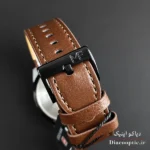 ساعت مچی مردانه اورجینال موتور ژاپن برند مینی فوکوس سه موتور مدل Mf0161G.03 بند چرم - تصویر 5