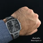 ساعت مچی مردانه موتور ژاپن اصلی برند رمانسون مدل RV2501M استیل مربعی - تصویر 8