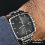 ساعت مچی مردانه موتور ژاپن اصلی برند رمانسون مدل RV2501M استیل مربعی - تصویر 9